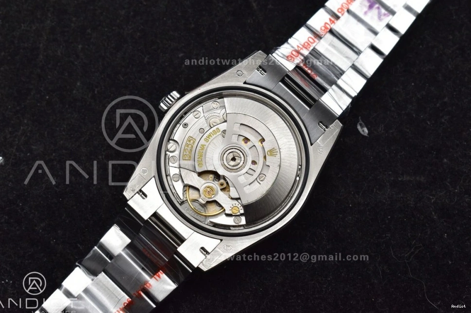 (Gain Dial Bracelet 904L Blue on Edition 36 President Weight) V5 SS vr3255 QF Best DayDate Steel 0323